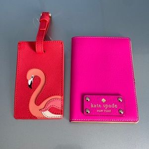 Kate Spade Passport and Luggage Tag